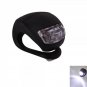 Waterproof Double White LED Light Silicone for Bicycle