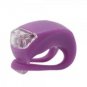 Waterproof Double White LED Light Silicone for Bicycle