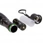E6 XML T6 1800LM 10W 5 Modes Focus Flashlight Torch Black