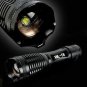 E6 XML T6 1800LM 10W 5 Modes Focus Flashlight Torch Black