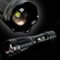 E6 XML T6 1800LM 10W 5 Modes Focus Flashlight Torch Black