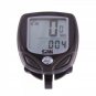 Wireless Bike Computer LED Odometer Speedometer Waterproof Black