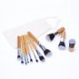 New 11Pcs Fiber Nylon Bamboo Handle Makeup Brush Set Kits for Cosmetic with Bag