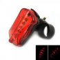 5 LED Butterfly Bicycle Tail Light