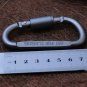 Super Strong 5Pcs Aluminum Carabiner D-Ring Clip Hook Hiking Keychain Locking