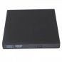 Slim Portable USB 2.0 External Optical DVD CD-RW Burner Writer Drive Black