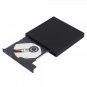 Slim Portable USB 2.0 External Optical DVD CD-RW Burner Writer Drive Black