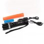 Swat 3 Modes Dimmable Focusing Rechargeable Aluminum Alloy LED Flashlight