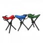 Outdoor Camping Fishing Picnic Portable Folding Chair of 3 Legs Seat Random