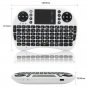 UKB-500-RF Multi-functional 2.4G Wireless Mini Air Mouse Keyboard White + Black