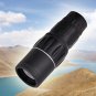 16 x 52 High Magnification Green Film Coating Lens Shimmer Monocular Telescope