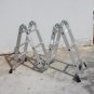 Scaffold Ladder Heavy Duty Giant Aluminum 12.5 ft Multi Purpose Fold Step Extend