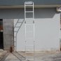 Scaffold Ladder Heavy Duty Giant Aluminum 12.5 ft Multi Purpose Fold Step Extend