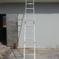 Scaffold Ladder Heavy Duty Giant Aluminum 12.5 ft Multi Purpose Fold Step Extend
