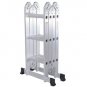 Scaffold Ladder Heavy Duty Giant Aluminum 12.5 ft Multi Purpose Fold Step Extend