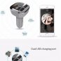 BT20 Wireless Bluetooth FM Car Transmitter Modulator LED MP3 Player SD Dual USB