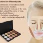 15 Colors Makeup Contour Face Cream Concealer Palette+Sponge Puff+Powder Brush