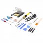 18in1 110V 60W Soldering Iron Tools Kit with Tin Wire Iron Stand Desolder Pump