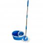 Rotation Mop Bucket Set Cleaning 360 Rotation Easy Wring Reusable Mop Head Blue