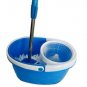 Rotation Mop Bucket Set Cleaning 360 Rotation Easy Wring Reusable Mop Head Blue