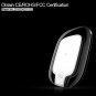 Mindzo W07 Waterproof Qi Standard Wireless Charger Adapter White