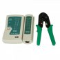 Network Lan Cable Tester RJ45 RJ11 RJ12 Cat5 + Crimper