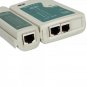 Network Lan Cable Tester RJ45 RJ11 RJ12 Cat5 + Crimper
