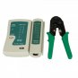 Network Lan Cable Tester RJ45 RJ11 RJ12 Cat5 + Crimper