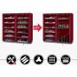 Portable Shoe Rack Shelf Storage Closet Organizer Cabinet 6 Layer 12 Grid