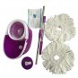 Rotation Mop Bucket Set Cleaning 360 Rotation Easy Wring Reusable Mop Head