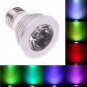 E27 3W 16 Color Changing Dimmable LED Bulb with Remote Control (85-240V)