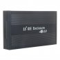 3.5" USB 2.0 IDE HDD Hard Disk Drive Enclosure External Case Black