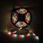 12V 5M 24W SMD3528 300LEDs RGB IR44 Epoxy Waterproof LED Light Strings White