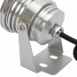 10W 900-1000LM Pure White Light Underwater Aquarium LED Pool Fountain Light 12v