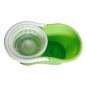 Magic Floor Mop 360&Acirc;&deg;Bucket 2 Heads Microfiber Spin Spinning Rotating Head