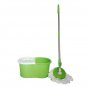 Magic Floor Mop 360&Acirc;&deg;Bucket 2 Heads Microfiber Spin Spinning Rotating Head