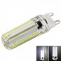 G9 7W 152-LED 3014 SMD 6000-6500K White Light Adjustable Gel Corn Light For US