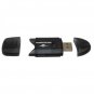 USB 2.0 SDHC SD MMC RS-MMC Memory Card Reader Grey