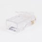 100PCS RJ45 RJ-45 CAT-5 Modular Plug Ethernet Gold Plated Network Connector