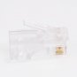 100PCS RJ45 RJ-45 CAT-5 Modular Plug Ethernet Gold Plated Network Connector