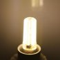 E12 7W 152-LED 3014 SMD 3000-3500K Warm White Light Adjustable Corn Light 110V