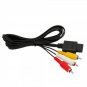 72" Video Cord AV Cable for Nintendo GameCube N64 Black