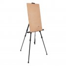 Artist Iron Portable Poster Stand Folding Easel Light Weight And Carry Bag Black