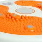 Twist Waist Torsion Body Massage Board Aerobic Foot Exercise Fitness Disc Orange