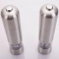 2pcs Electric Spice Salt Pepper Mill Grinder Stainless Steel Muller Home Tools