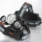 XML 3*T6 5000LM 4 Modes Single LED Headlamp Black