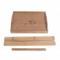 Wooden Folding Wood TV Tray Dinner Table Coffee Stand Serving Snack Tea Portable