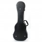 Student 26" Tenor Python Pattern Leather Ukulele Case Classic Hard Case (Black)