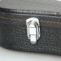 Student 26" Tenor Python Pattern Leather Ukulele Case Classic Hard Case (Black)