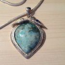 "MAMA SUES " SILVER & TURQUOISE NECKLACE